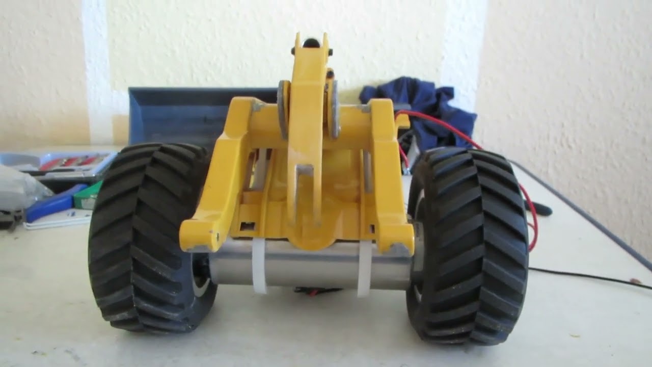 RC Modellbau Umbau Liebherr Radlader von Bruder