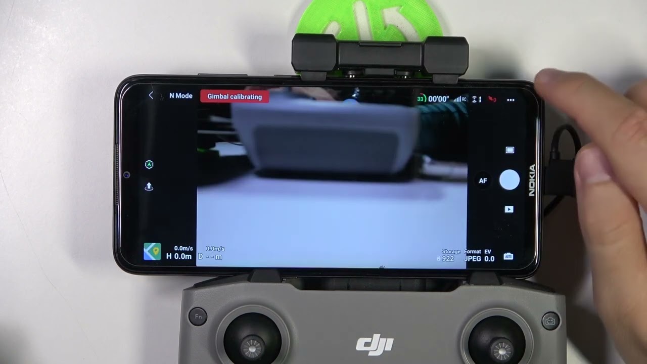 Как откалибровать гимбал на DJI Air 2S?