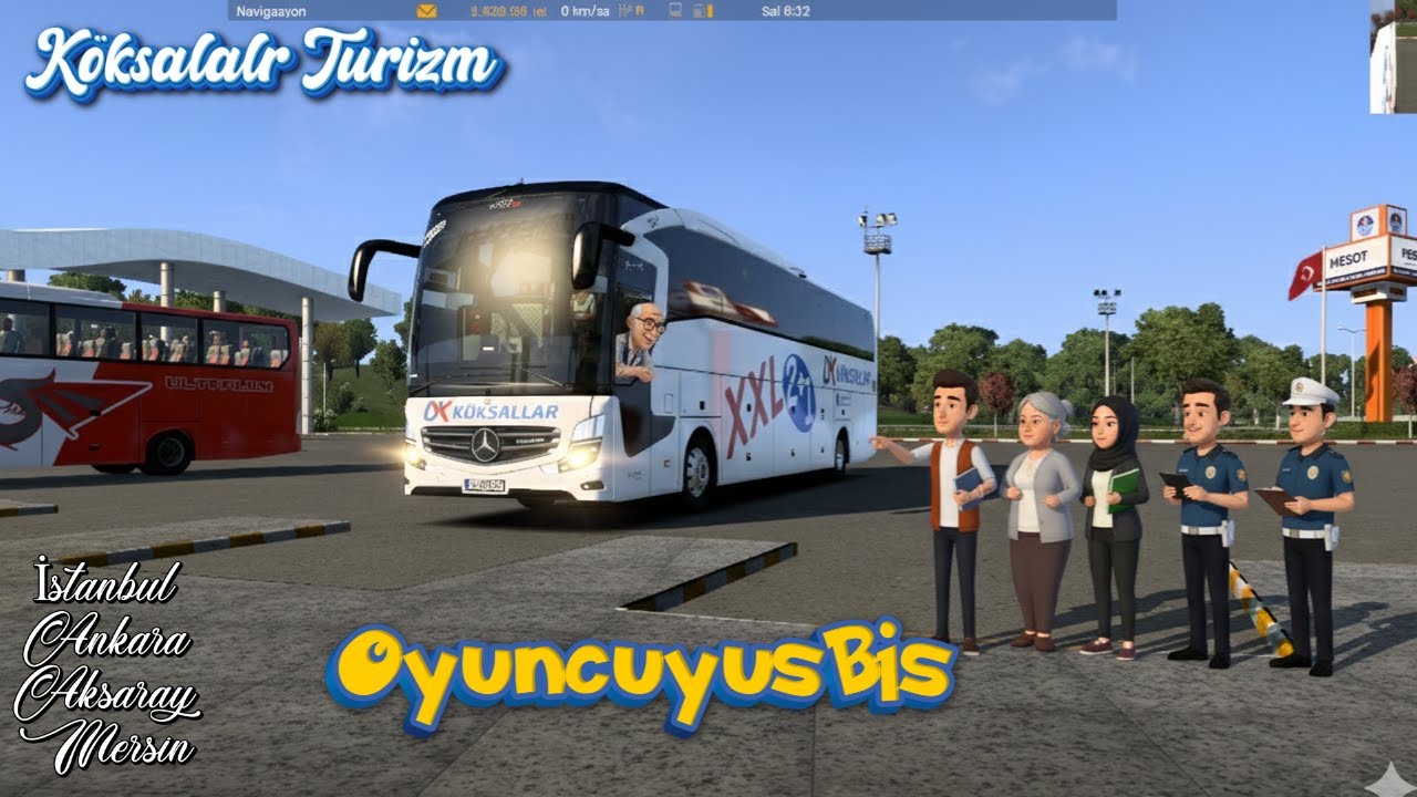 Köksallar Turizm İstanbul Mersin Seferimiz Devamkeee...