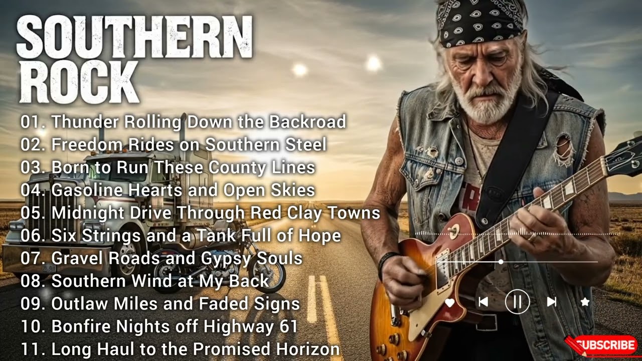 No Rules, Just Southern Rock Blues 🔥 2026 Road Freedom Driving Music