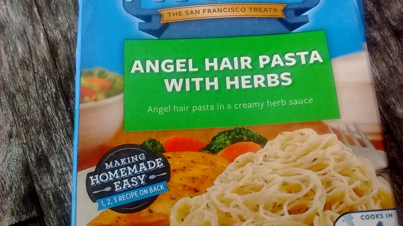 Angel hair pasta with herbs - Pasta a Roni