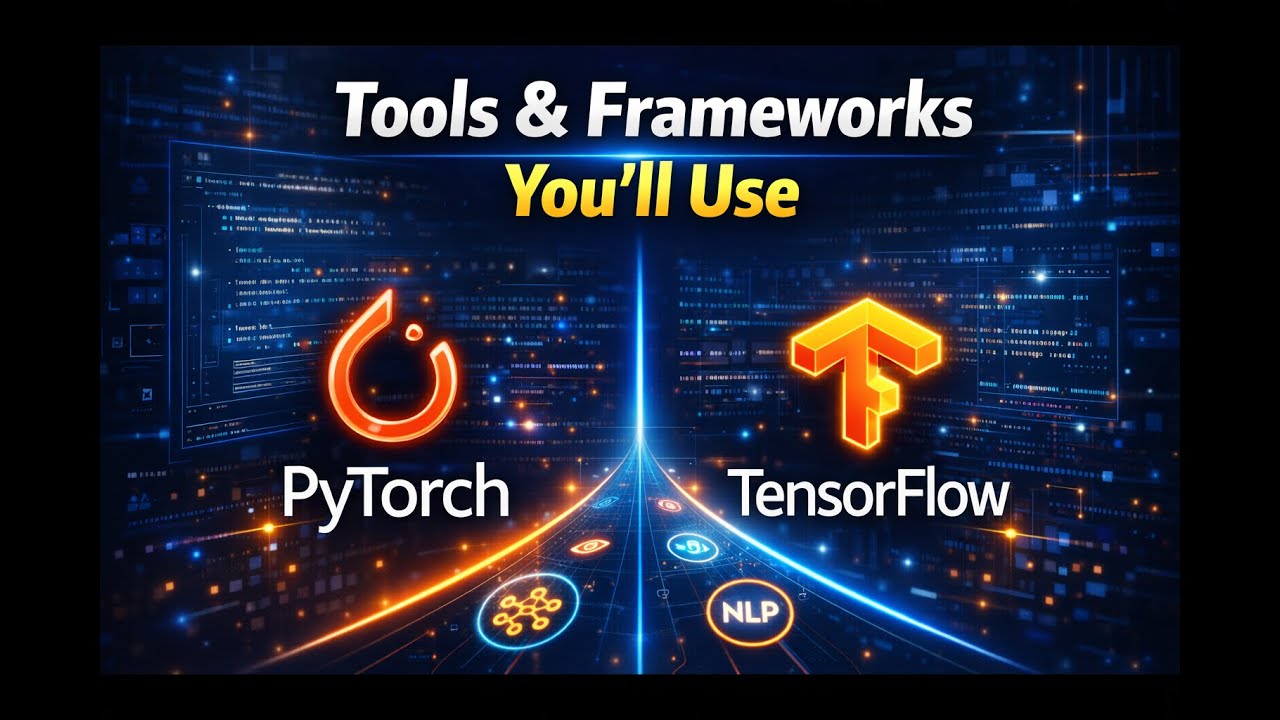 Tools Frameworks Youll Use PyTorch TensorFlow