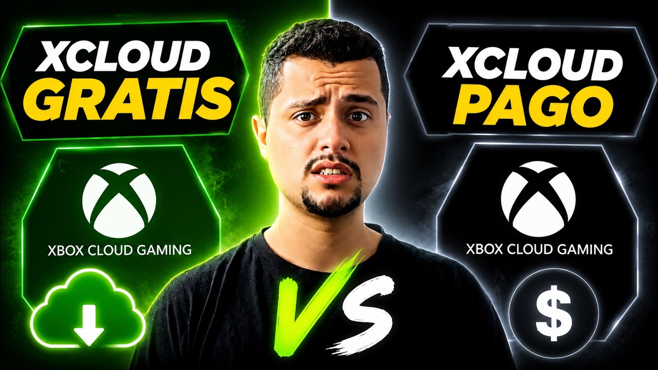 XCLOUD PAGO VS XCLOUD GRATIS QUAL EO MELHOR PRA VOCE ?