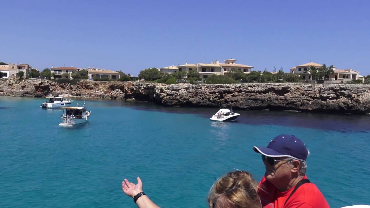 Glass Bottom Boat Fahrt von Sa Coma nach Porto Cristo