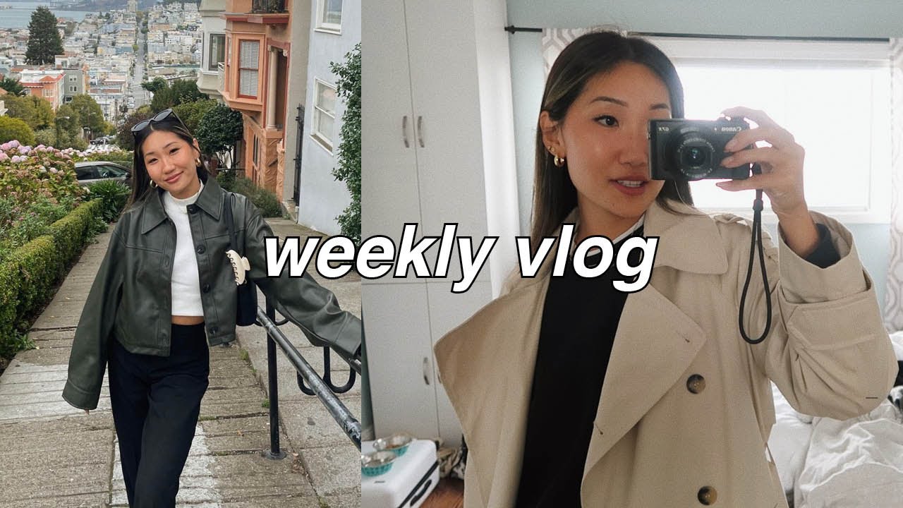 WEEKLY VLOG | how I found my style, exploring San Francisco, West Coast Diaries
