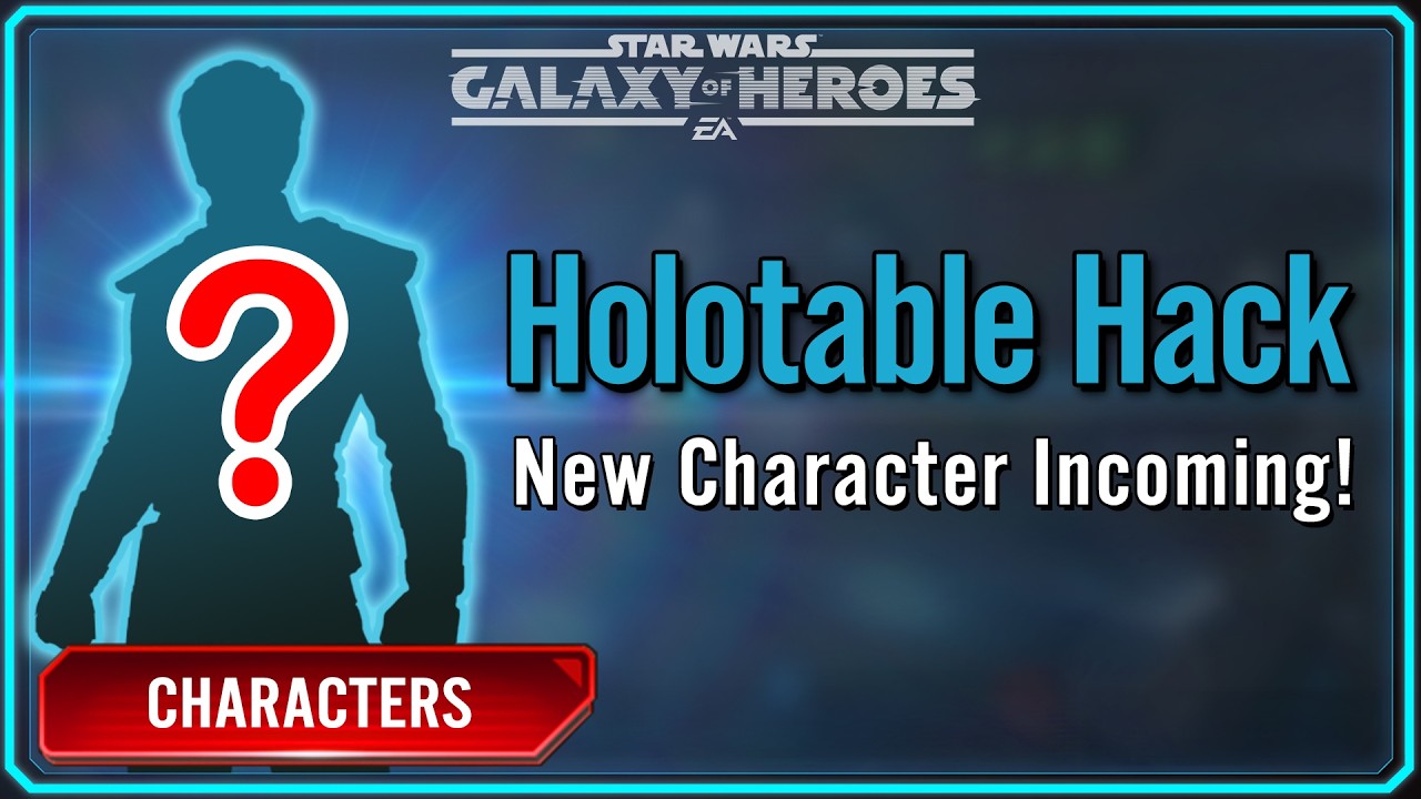 Сможете угадать, какого персонажа мы сегодня добавили в SWGOH!?