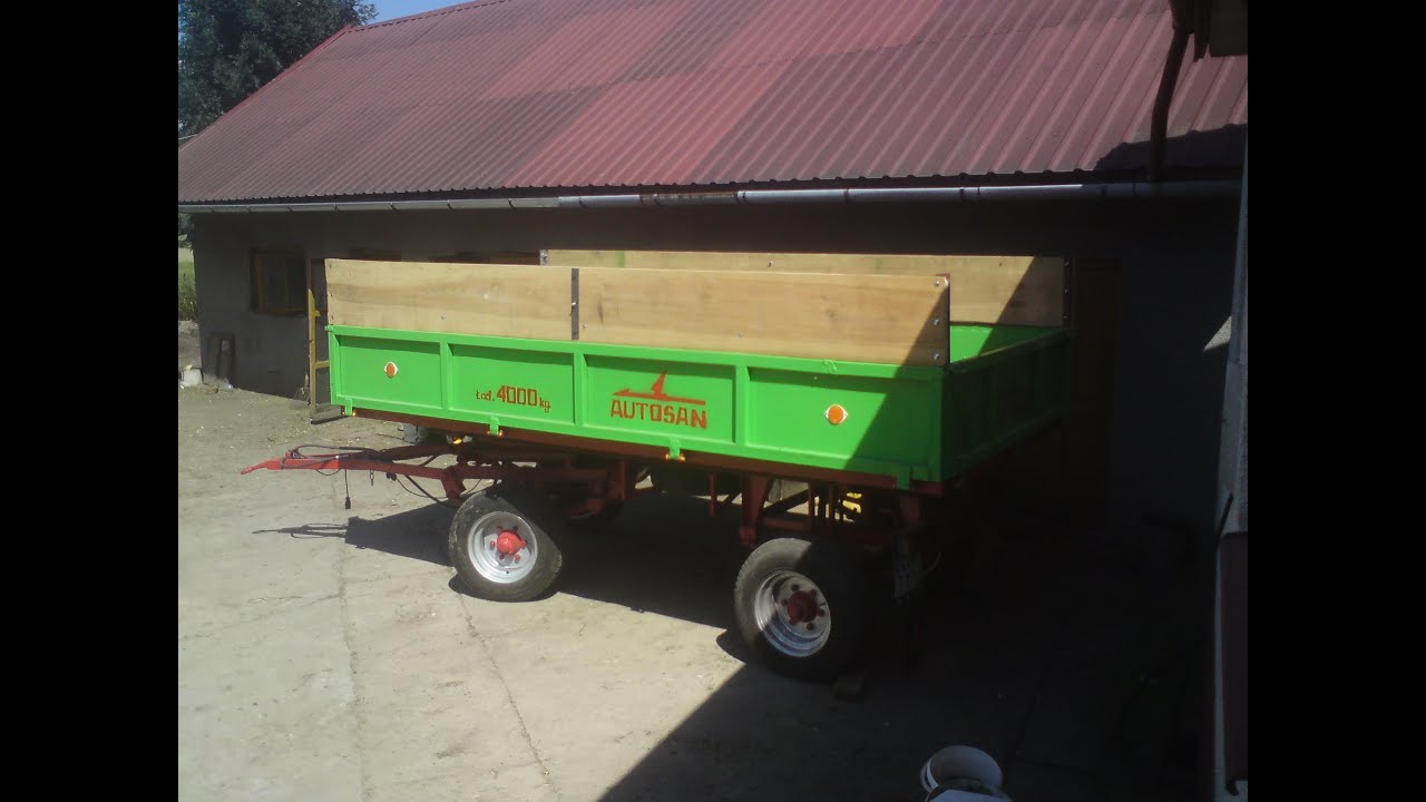 remont i malowanie przyczepy d-732