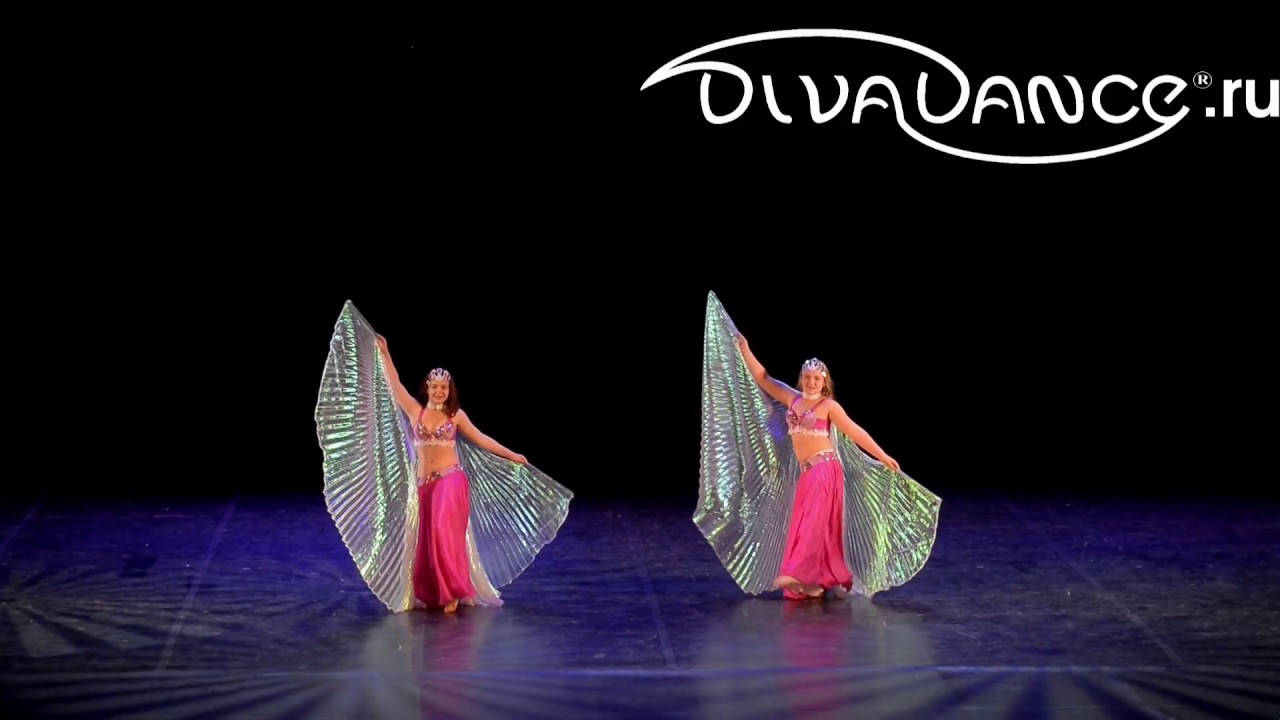 Крылья      шоу-bellydance - восточный танец от танцевальной студии Диваданс
