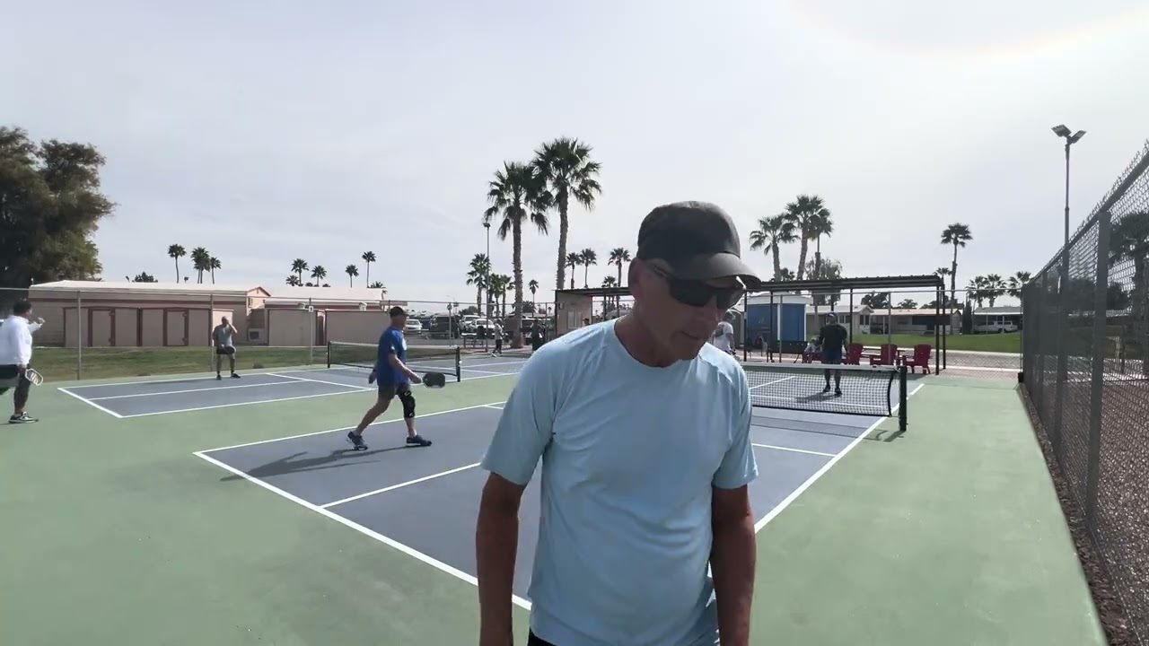 02/11/26: Isaiah/Javier 🆚 Mark/Leonard : YAPP ! PickleBall @ PAW - Cocopah RV Resort : Yuma, AZ