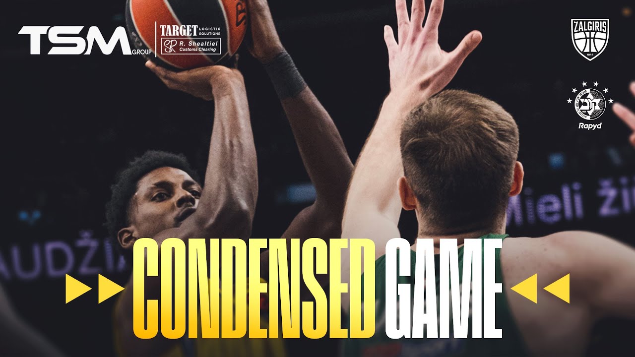 תרכיז המשחק: ז'לגיריס קובנה - מכבי Rapyd ת