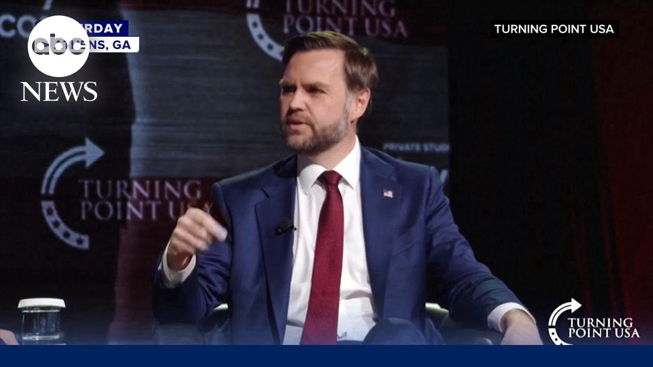 VP Vance heckled at Turning Point USA event