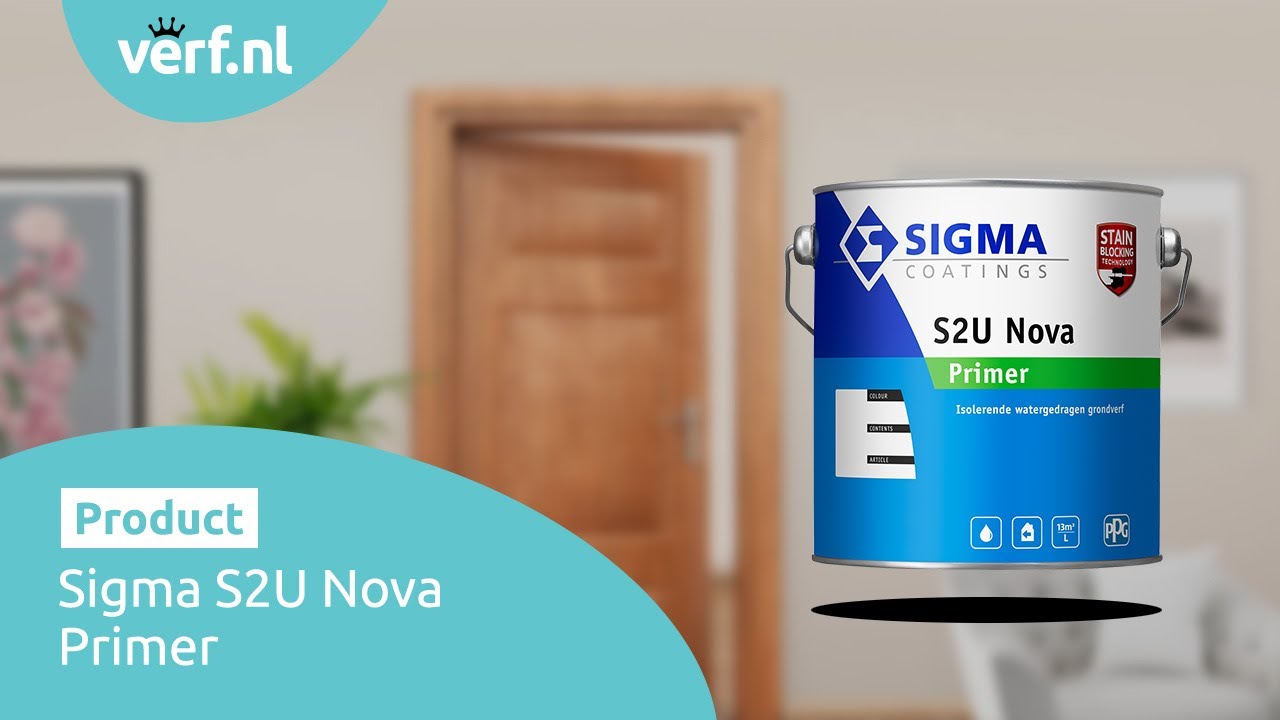 Sigma S2U Nova Primer | Stain Blocking Technology | Verf.nl