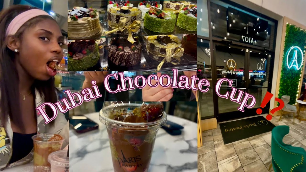 We Tried Dubai Chocolate Strawberry Cups🙀 🍓⁉️