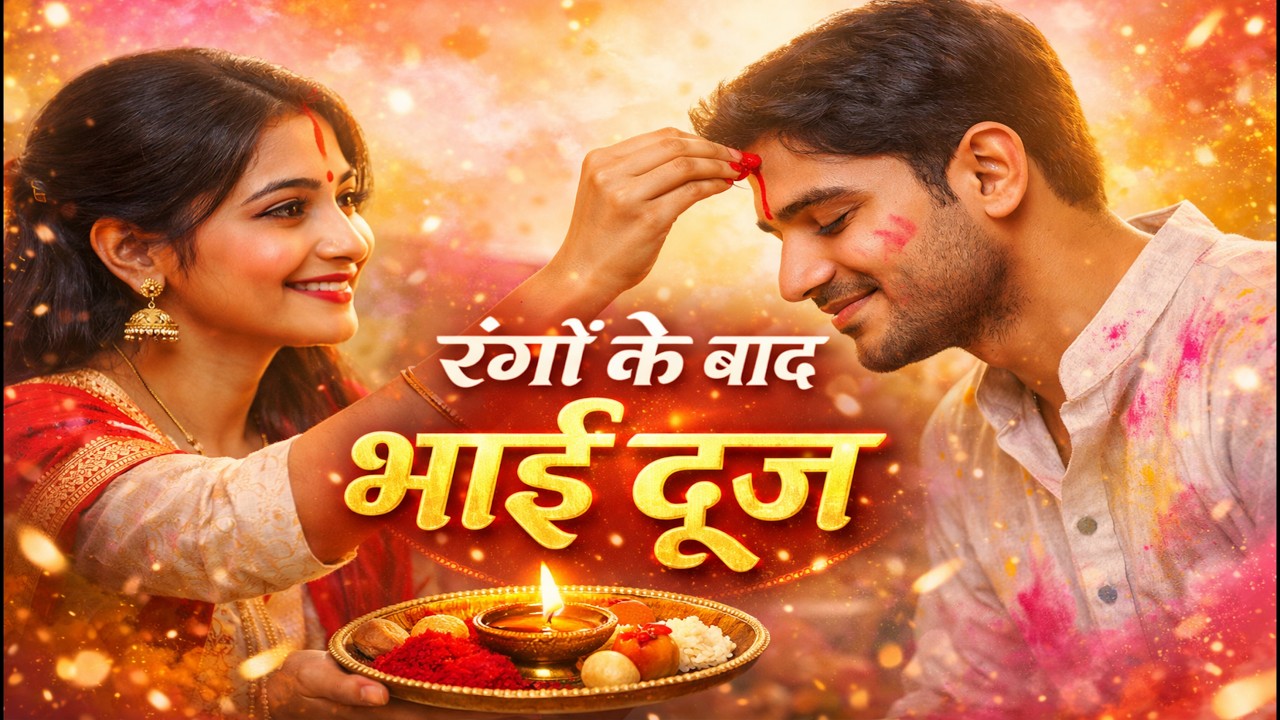 🌸 Bhai Dooj 2026 💖  Emotional Brother-Sister Song 👧👦 Heart Touching Family Love Song 🪔🎶