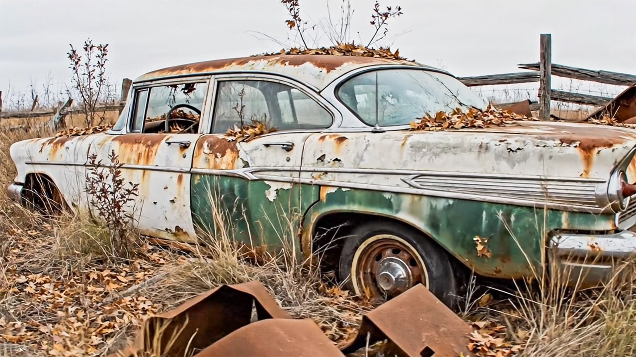 Abandoned 1956 Ford Fairlane Victoria RESTORATION | Classic Car Revival From Rust to Showroom Glory