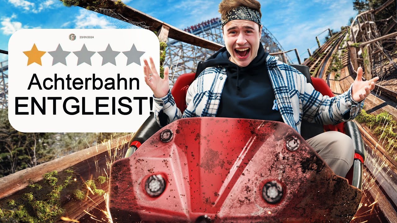 Ich teste Schlechtesten Freizeitpark Europas! 💀🎢