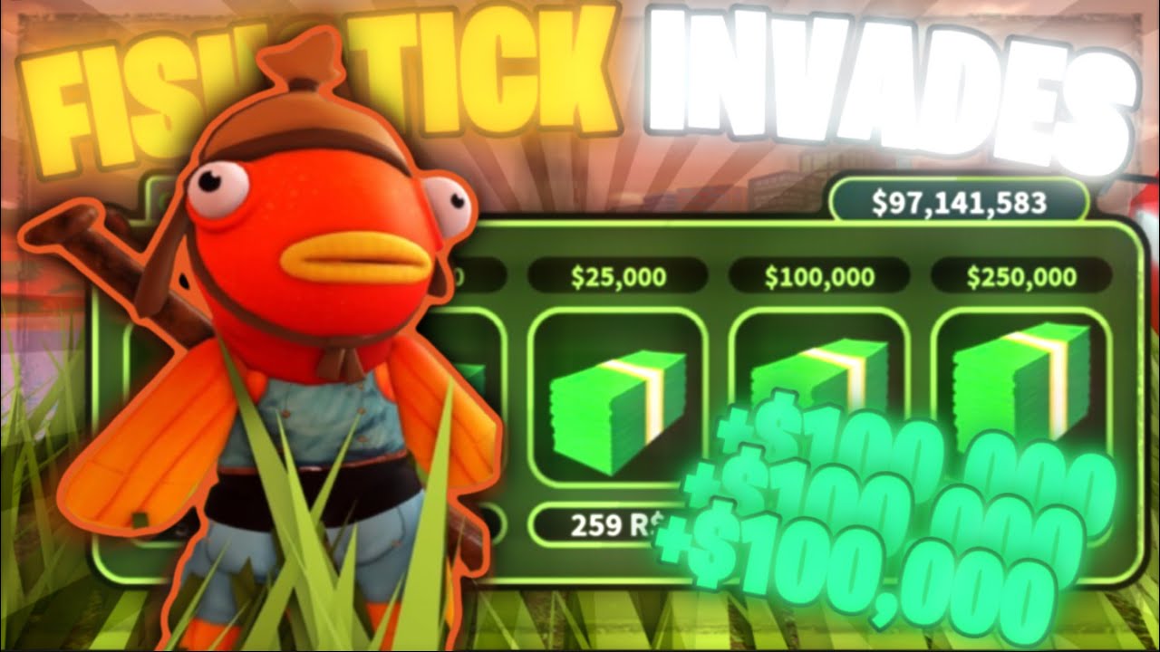 The GRIND To 100 MILLION CASH With FISHSTICK… (Roblox Jailbreak)