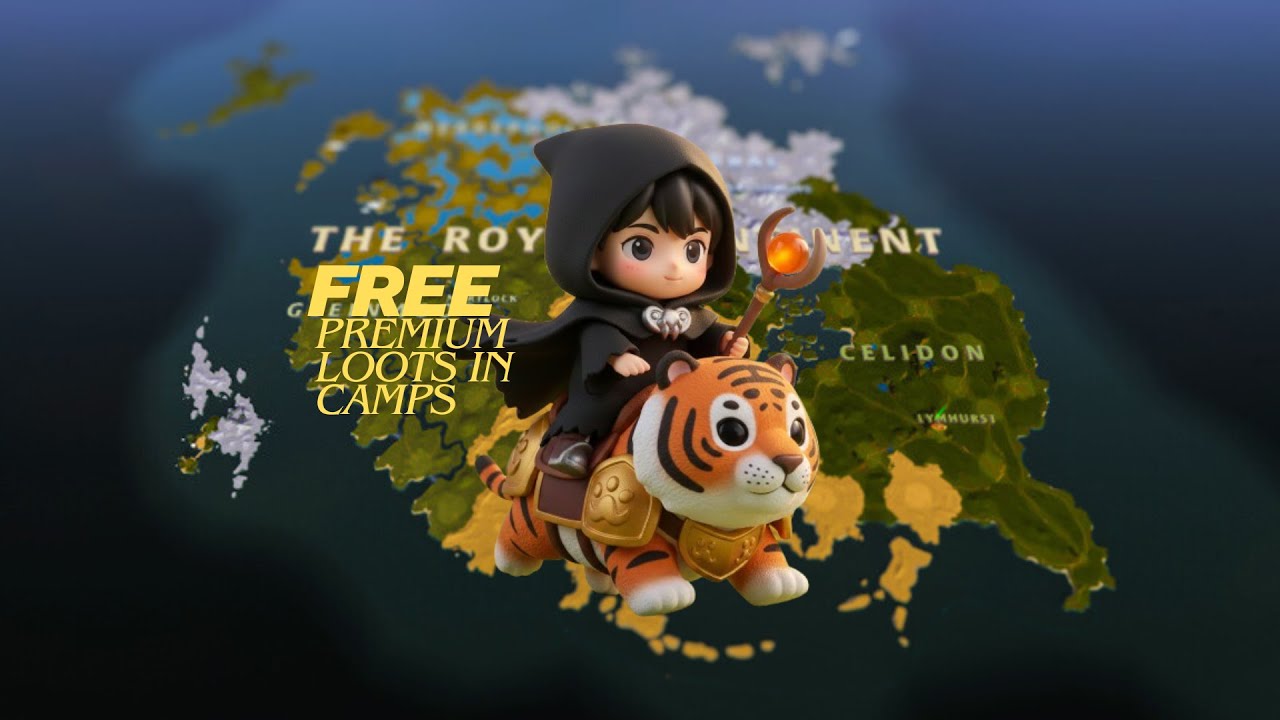 Free loots in camps with Premium in Albion Online