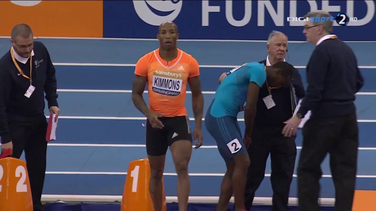 288 Kim Collins runs 6 50 60m in Birmingham