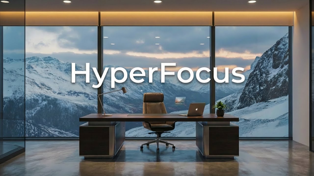 Hyperfocus • Pure Concentration, Zero Interruptions | Focus Music