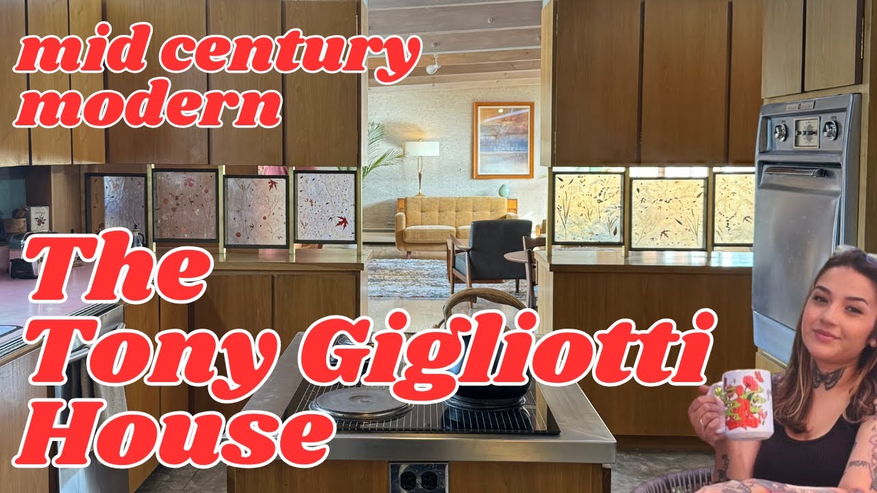 Mid Century Modern Home Tour (1956) - The Tony Gigliotti House, Denver CO