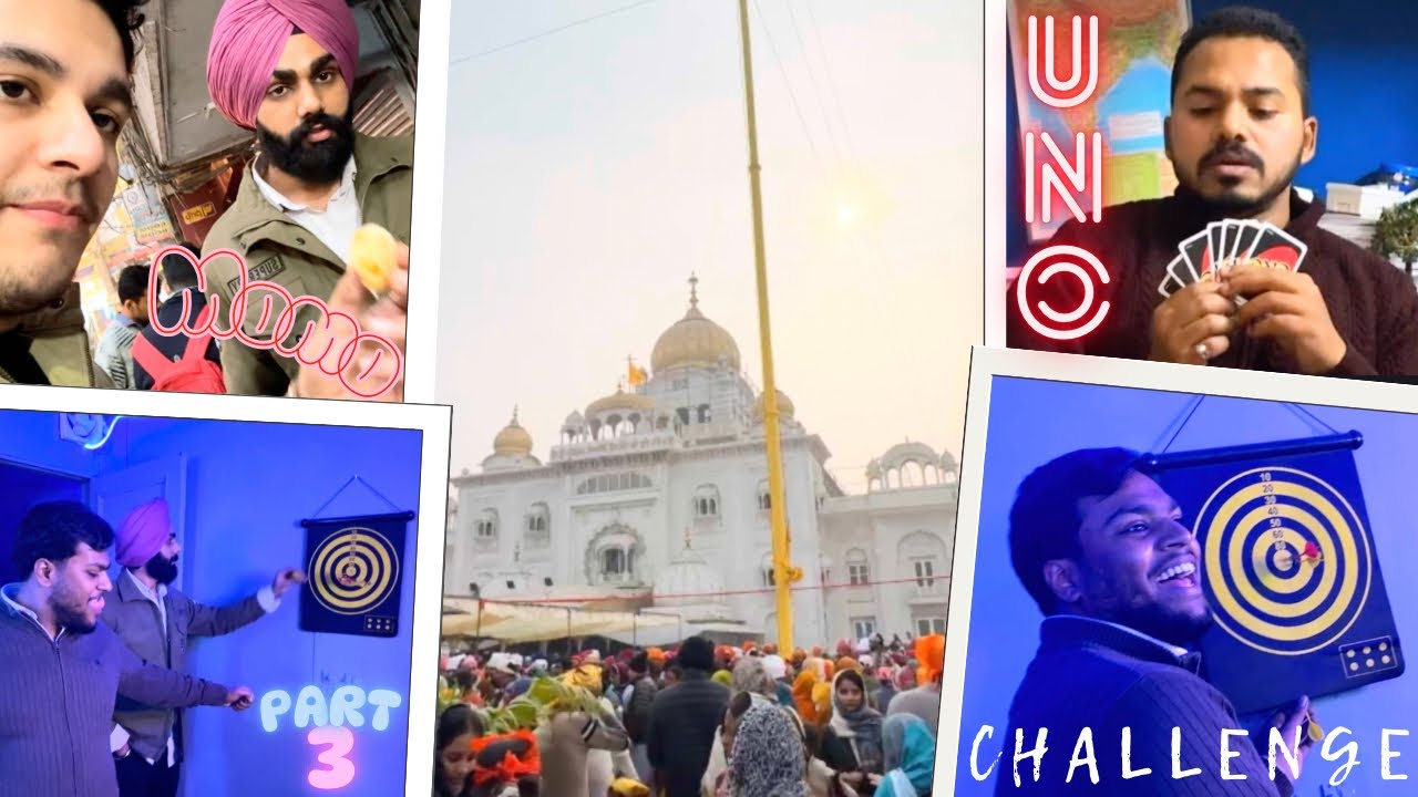 Delhi food😋, 🎯 Challenge & UNO fun😂