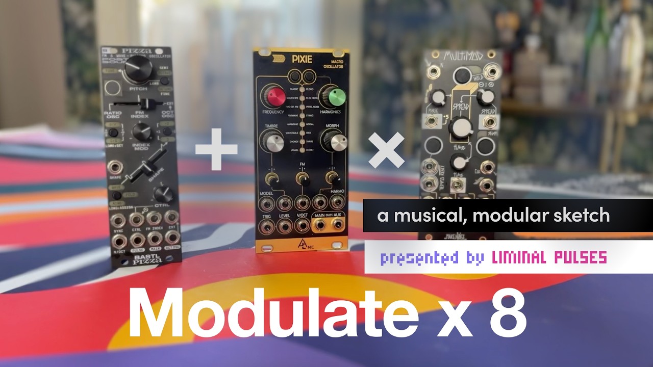 Bastle Pizza + ALA Pixie x Make Noise Multimod