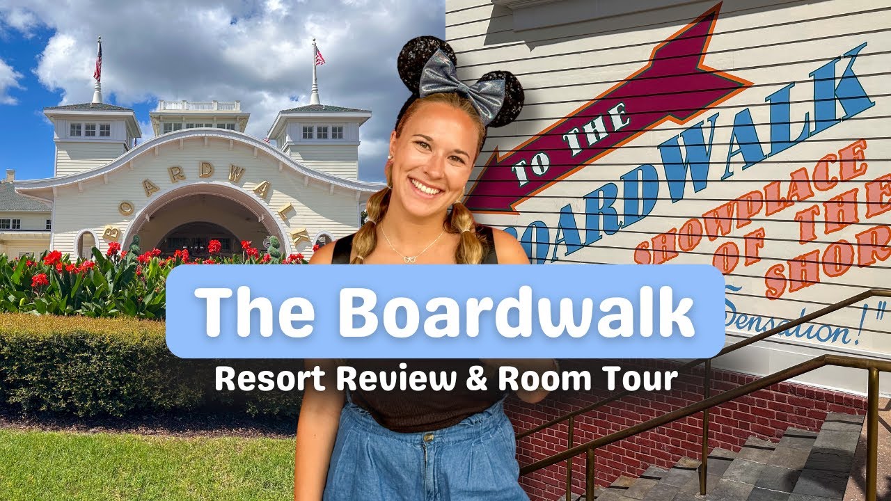 ОБЗОР КУРОРТА DISNEY'S BOARDWALK 🎠🐚 Плюсы, минусы + тур по номеру!