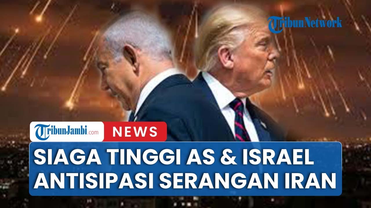 Israel & AS Naikan Status Siaga Tinggi Antisipasi Serangan Iran