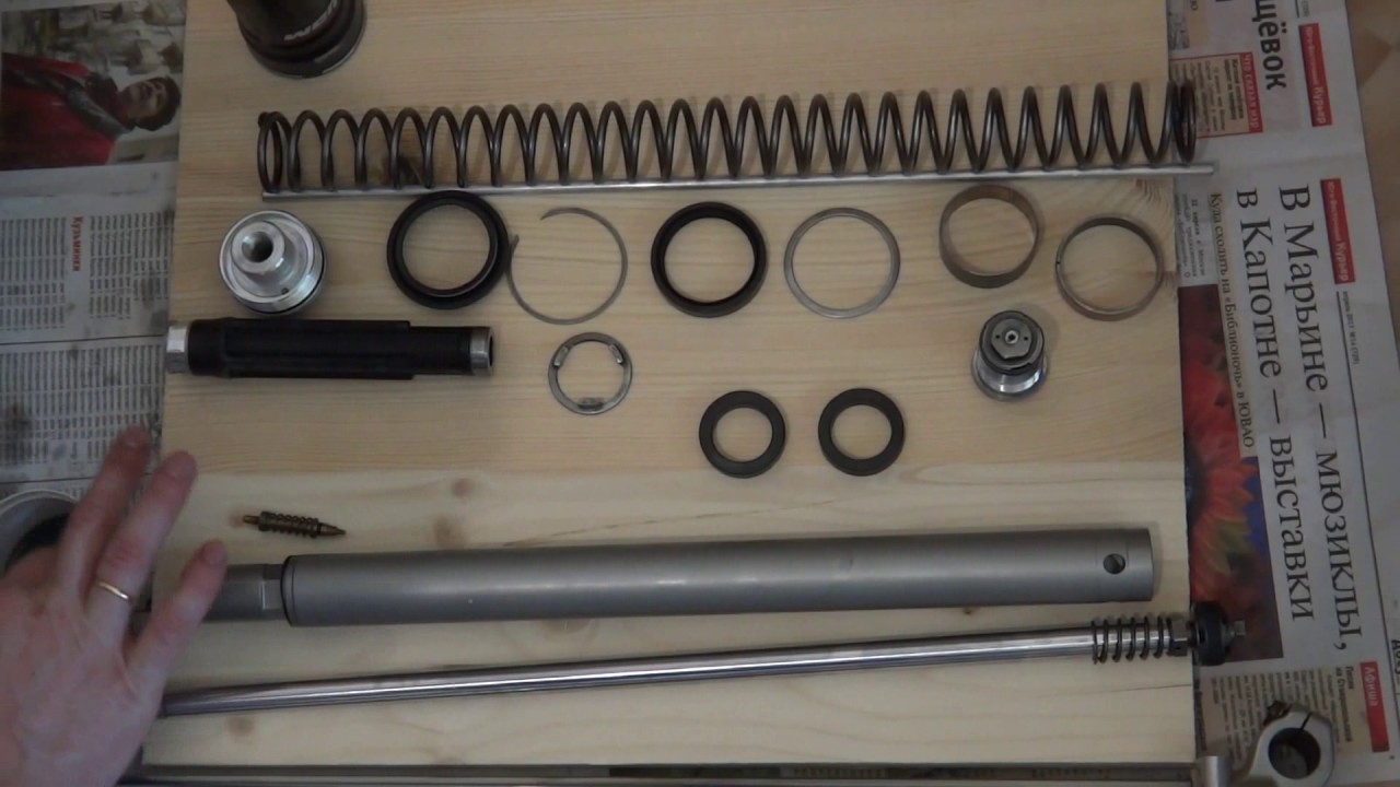 Переборка передней вилки KTM 85 SX