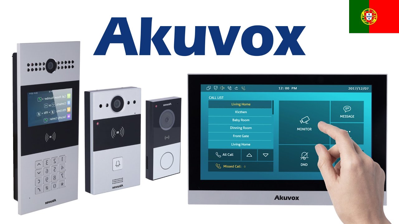 Formaçao Akuvox | Os videoporteiros IP com a Nuvem mais Poderosa
