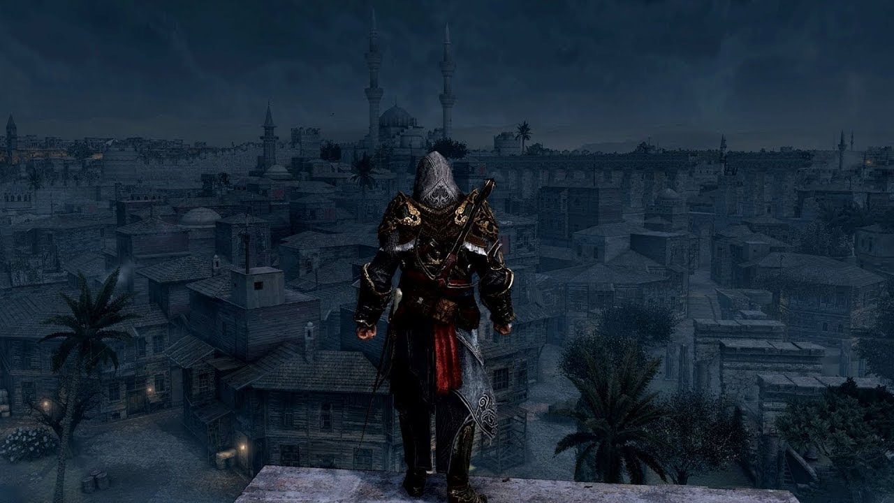 Walking through Constantinople - Constantine District - Assassins Creed Revelations Remaster (2023)