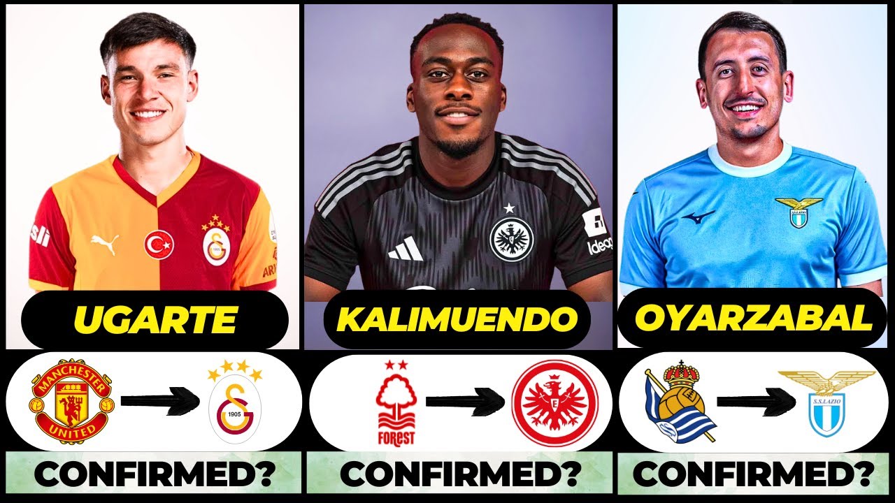 🚨 NEW CONFIRMED TRANSFERS & RUMOURS! 🚨🔥 ft. Kalimuendo, Ugarte, Oyarzabal... etc