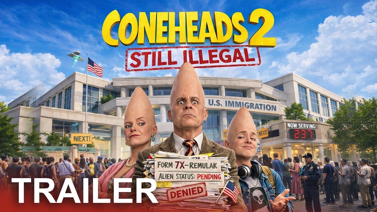 Coneheads 2: Still Illegal (2026) &ndash; First Trailer | Dan Aykroyd Returns