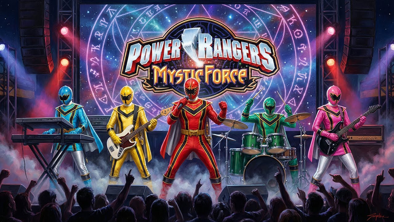 POWER RANGERS Mystic Force Theme Song - Rock Cover - Punk Style Soundtrack