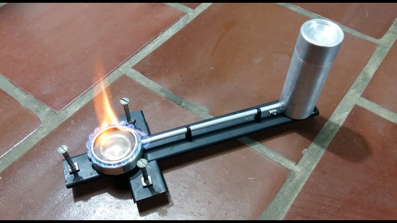 Homemade camping stove