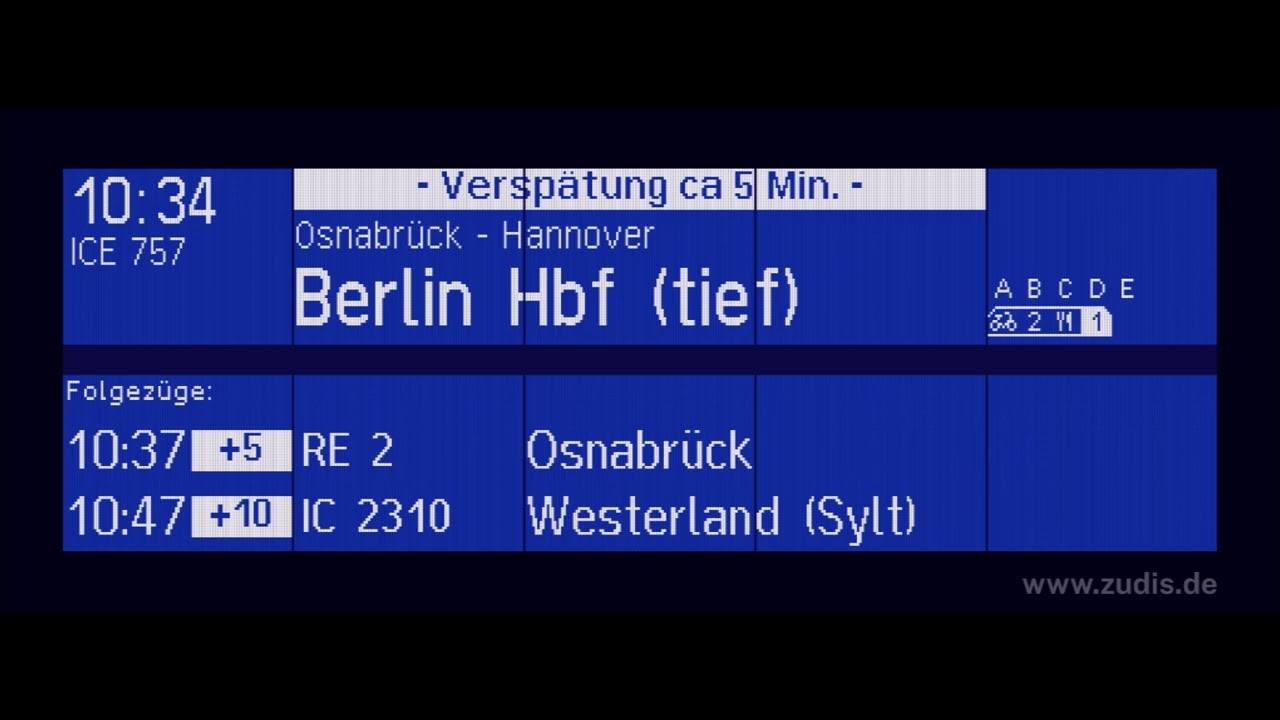 Bahnsteigansagen Blechelse Münster (Westf) Hbf Teil 2