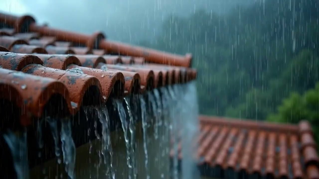 Sleep Affirmations with Rain Sounds