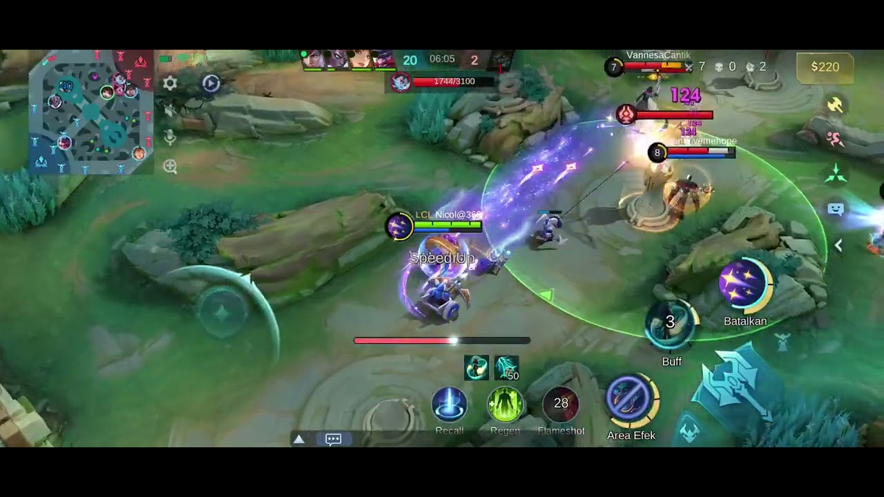 Chang'e Nicol Dengan Gameplay Amburadulnya 🤣