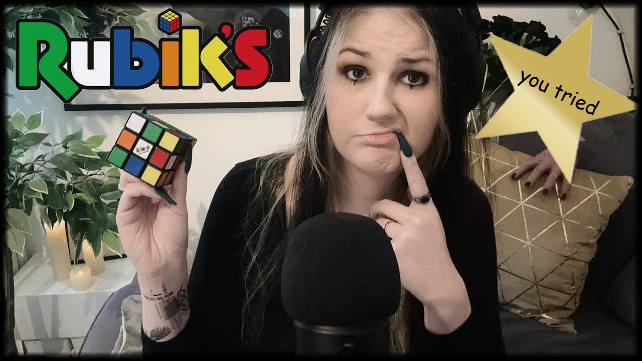 ASMR | Ich verzweifle fast 2h an einem 🔸Rubiks Cube🔹 damit du einschlafen kannst♥️ | uncut