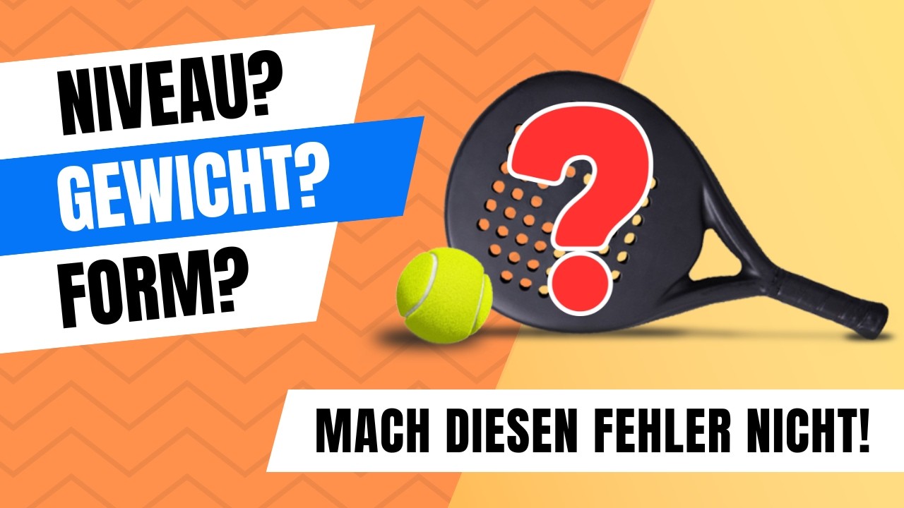 Padelschläger kaufen – Worauf achten? Empfehlungen für Anfänger & mittleres Niveau