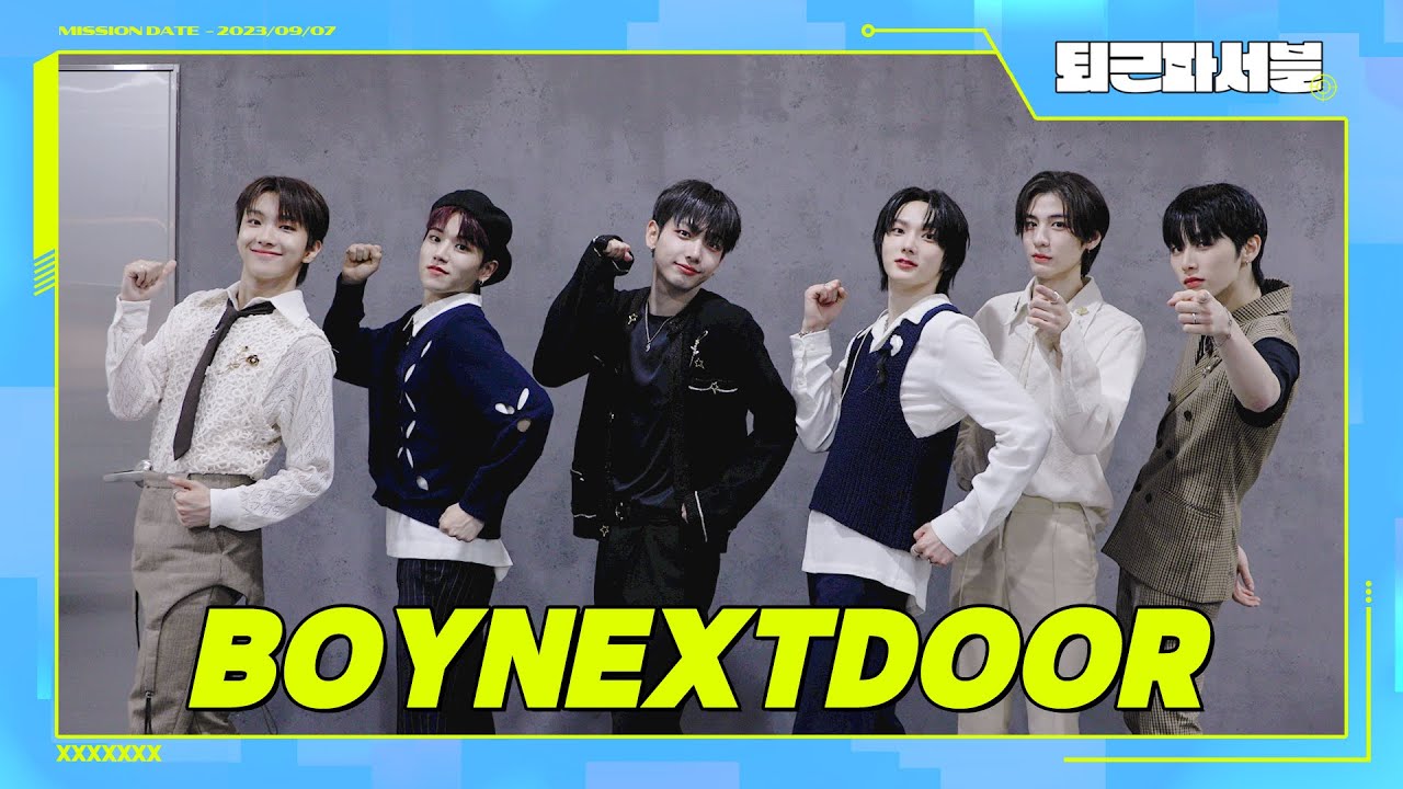 (ENG) 센스와 미래가 빛나는 옆집 소년들도 만나〰️🧑‍🎨 찾았다 내 ABCDLOVE🩷｜BOYNEXTDOOR(보이넥스트도어)｜퇴근파서블｜므흐즈(Mhz)