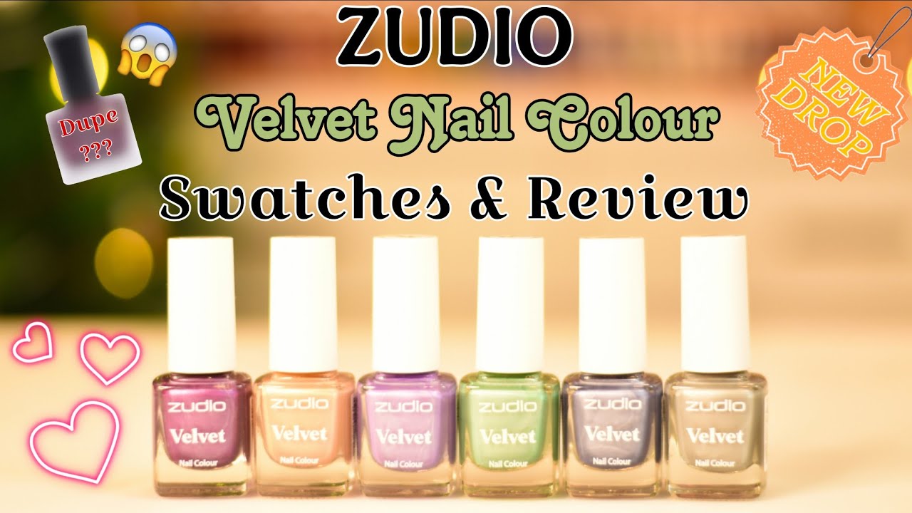 Is This ZUDIO Velvet Polish a Dupe for My Fave? 👀💅 | Honest Review