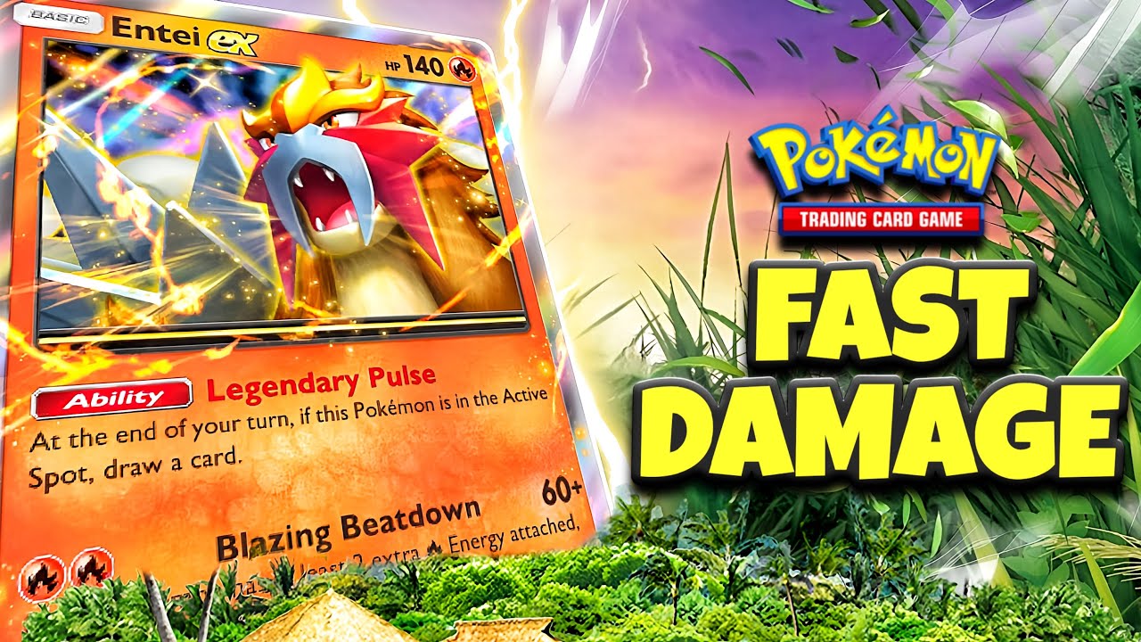 This Entei EX Deck is LETHAL in Pokemon Pocket!