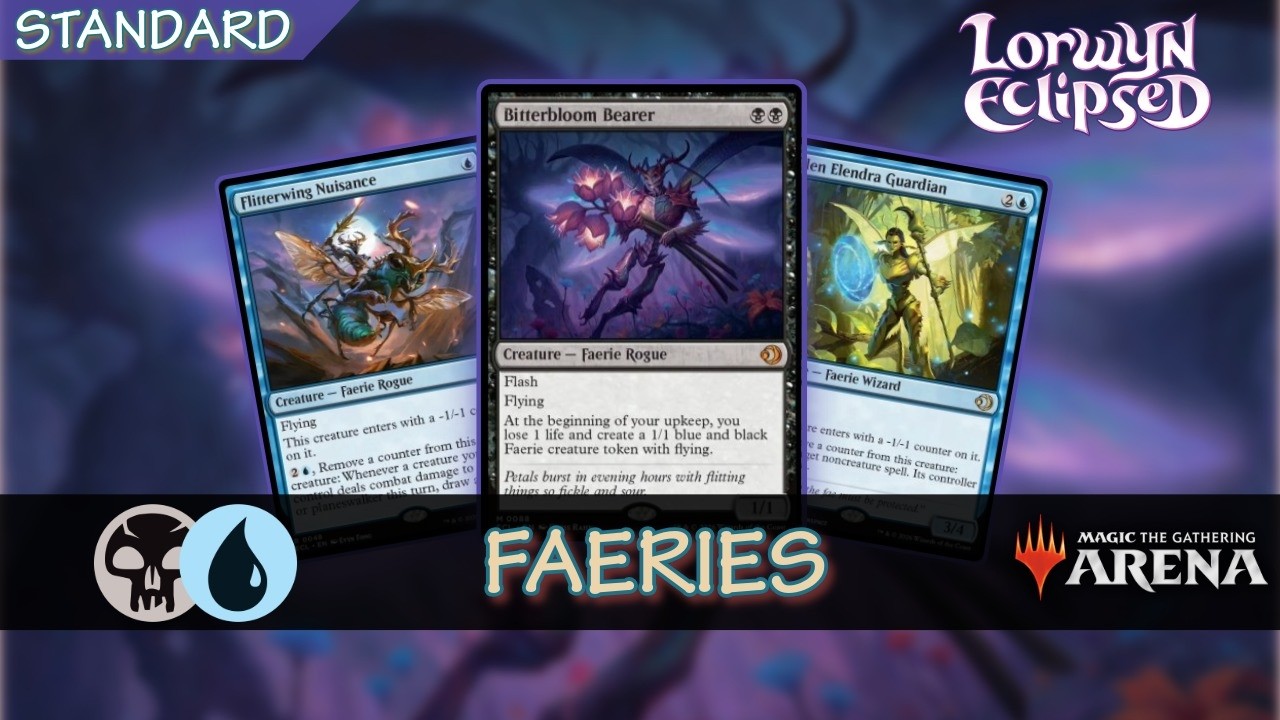 🔵⚫  Faeries | Standard MTG Arena ECL