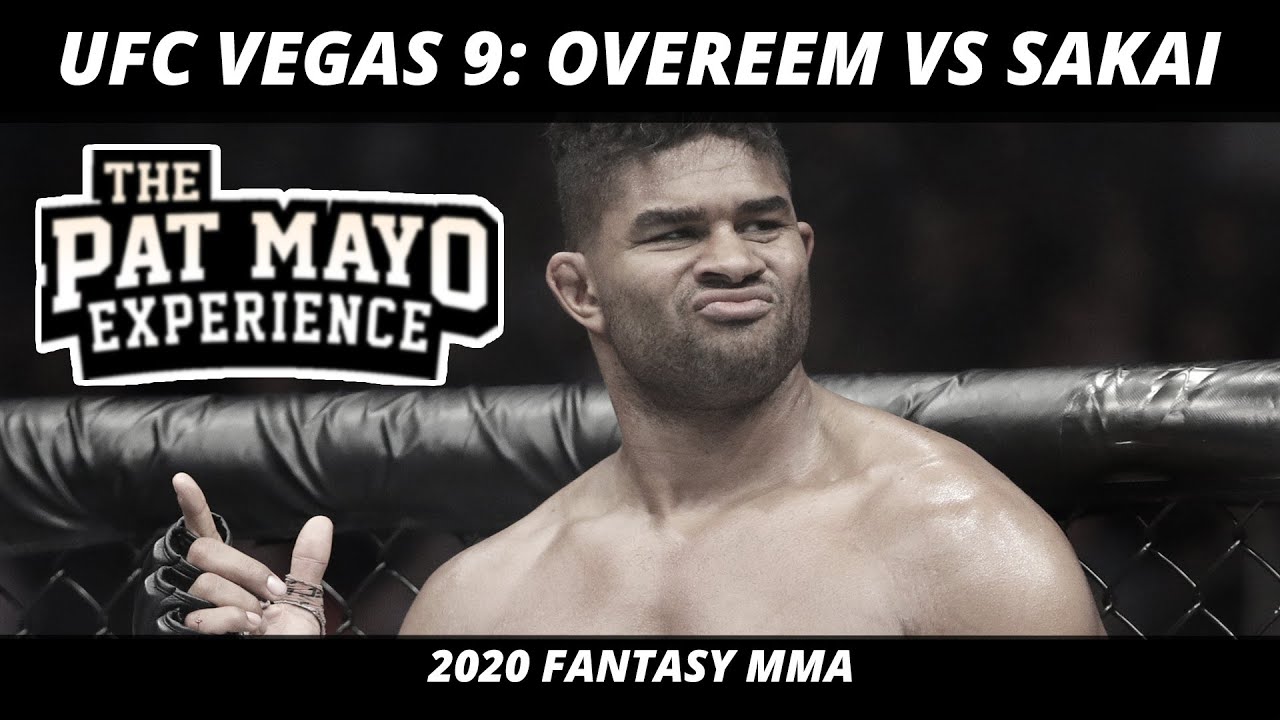 UFC Vegas 9 Picks and MMA Predictions — Overeem vs Sakai Picks & DraftKings Fight Previews