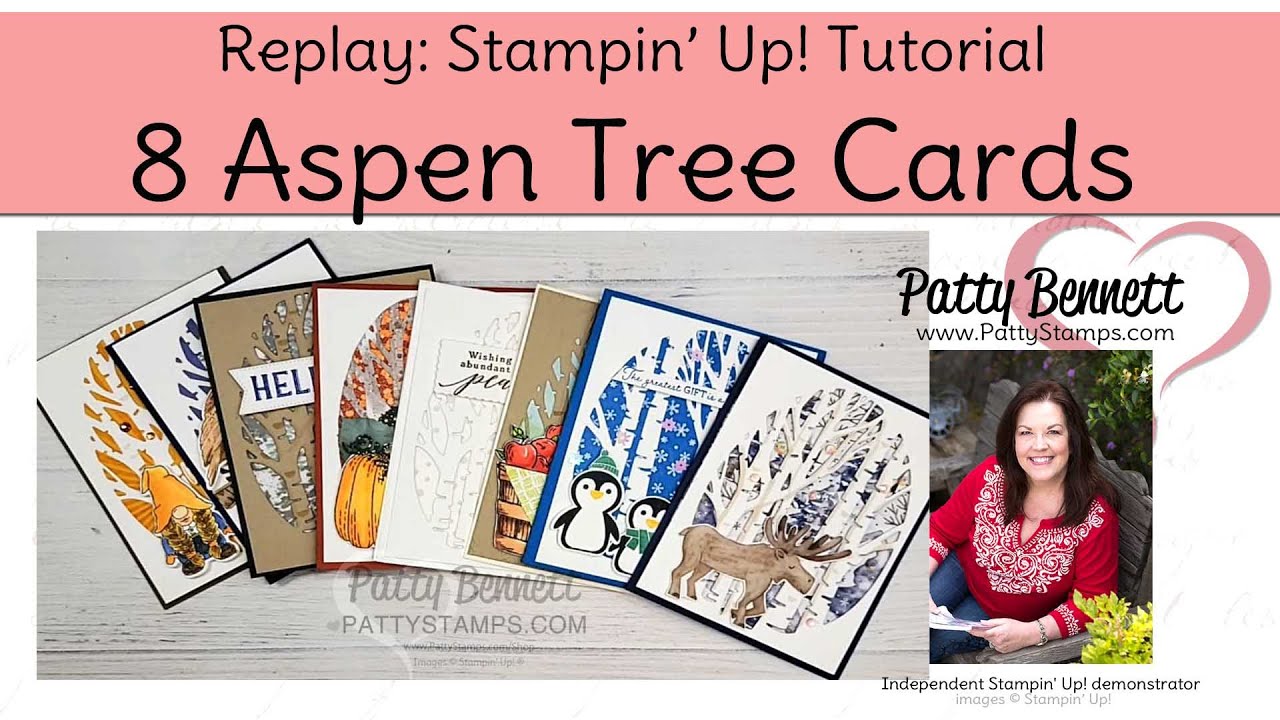 8 Cards & Cardmaking Tips for Aspen Tree Dies from Stampin' Up!