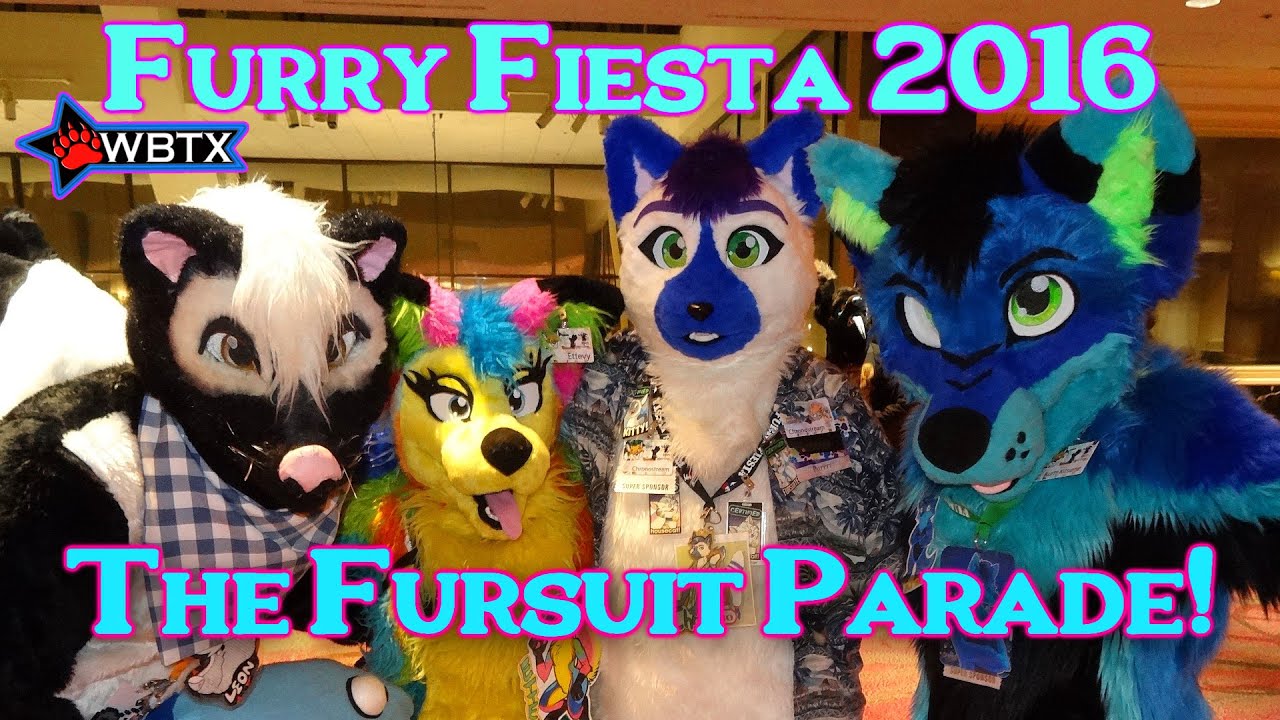 TFF Texas Furry Fiesta 2016 - The Fursuit Parade!