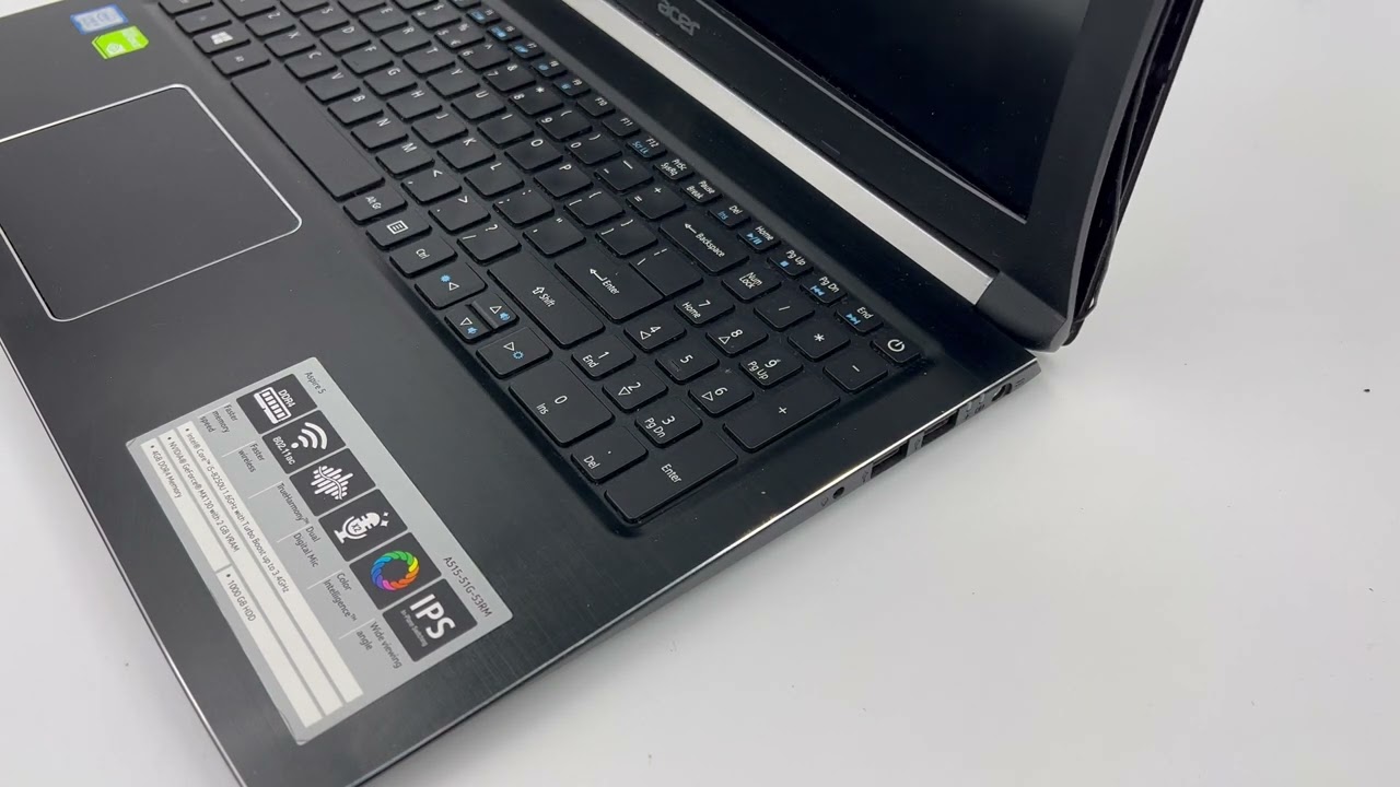 Acer Aspire 5 A515-51G - naprawa uszkodzonej obudowy laptopa oraz wyrwanych zawias&oacute;w serwis Wrocław