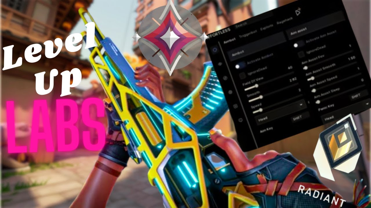 VALORANT BEST COLORBOT (LevelUpLabs) Monage #valorant